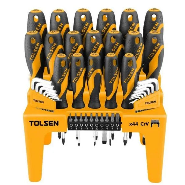 JUEGO DE DESTORNILLADOS 44 PIEZAS