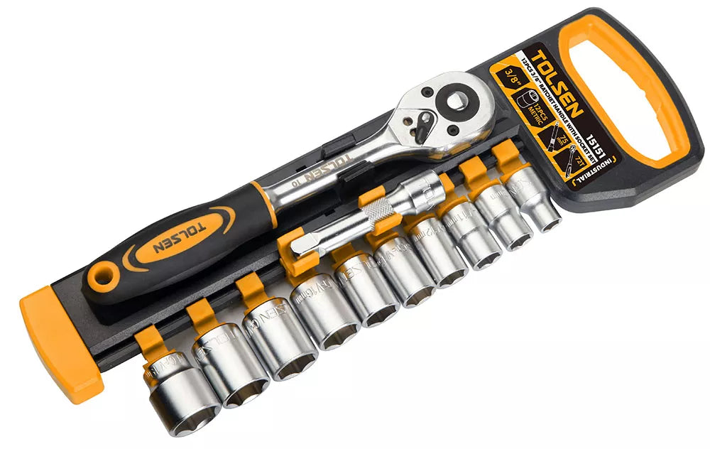 SET DE 10 PIEZAS DE DADOS 3/8