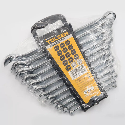 SET DE 12 LLAVES COMBINADAS INDUSTRIAL