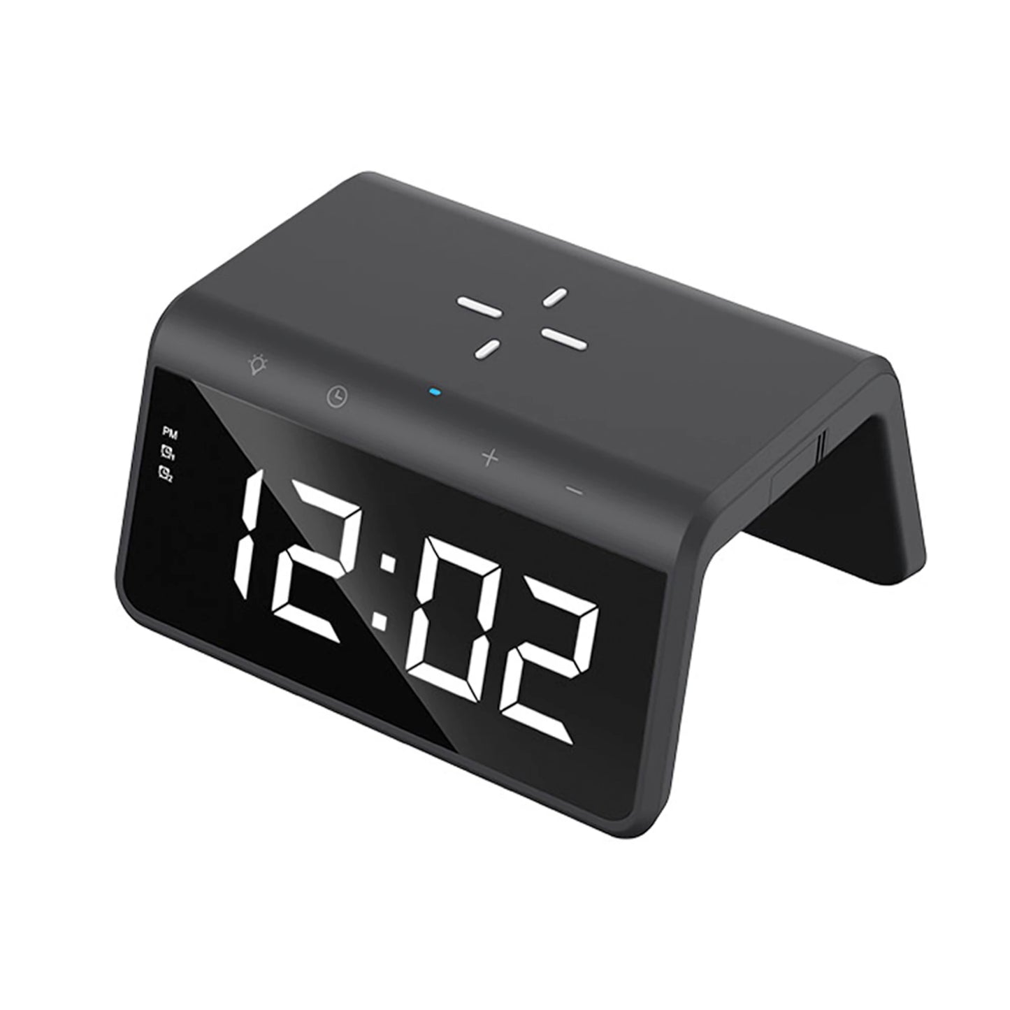 RELOJ CON ALARMA 6 EN 1 NEGRO