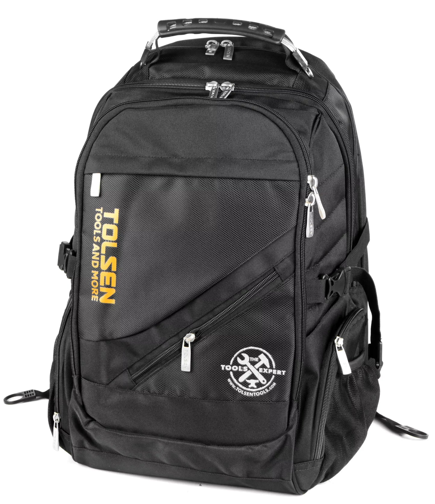 MOCHILA NYLON COLOR NEGRO