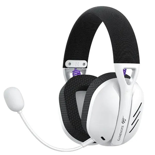 AUDIFONOS GAMER INALAMBRICOS BLANCO/NEGR