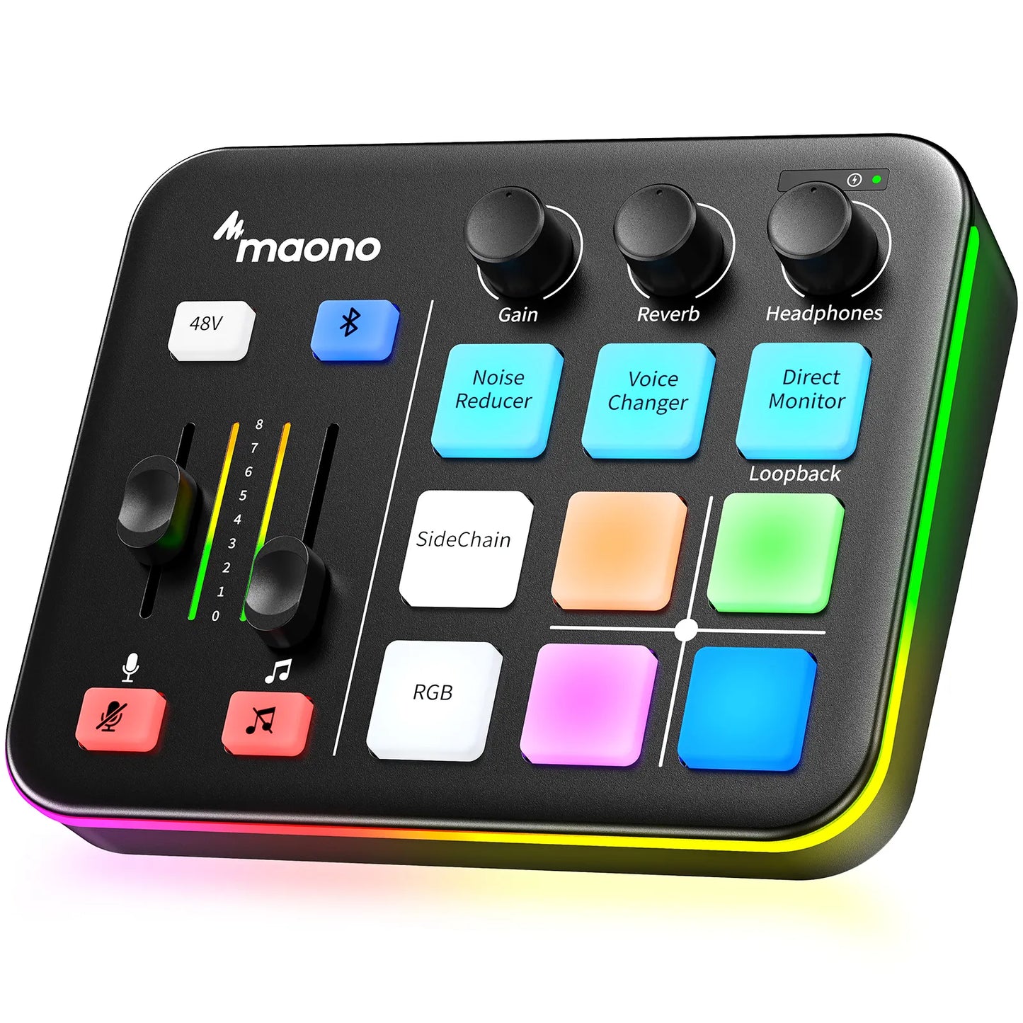 MEZCLADOR DE AUDIO PARA STREAMING GAMER