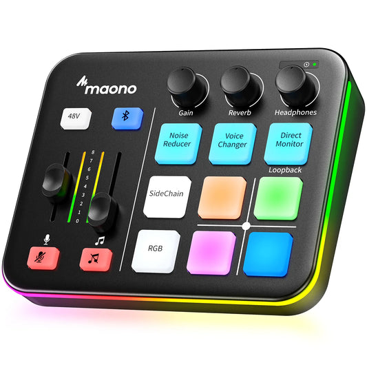 MEZCLADOR DE AUDIO PARA STREAMING GAMER