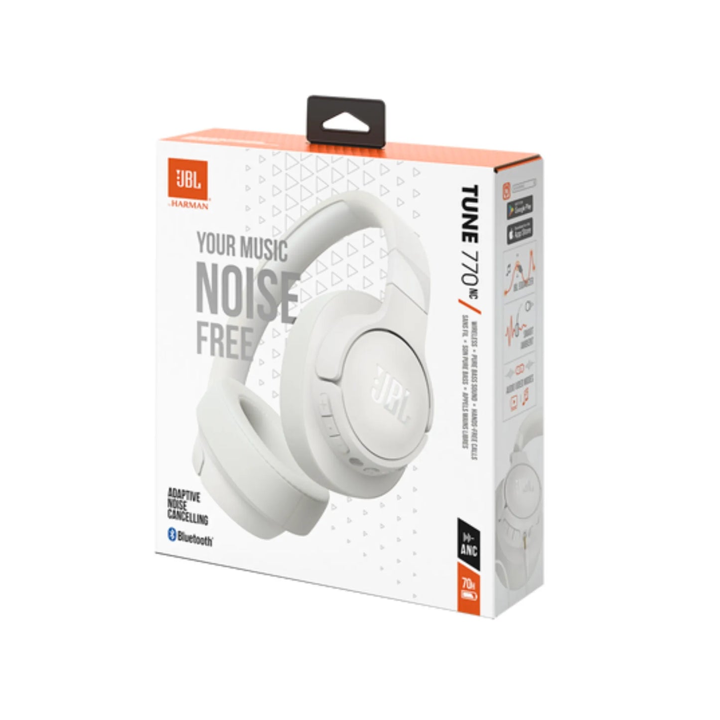 AUDIFONO JBL TUNE 770BT BLANCO
